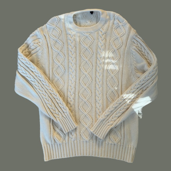 Vintage Sweaters - Vintage cable knit sweater